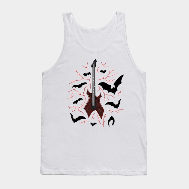 Eddie Munson Tank Top by JJFDesigns